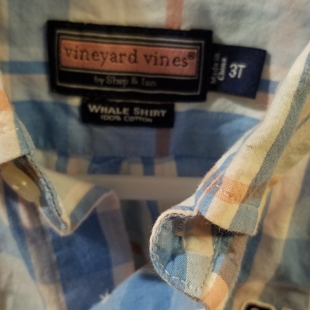 Boy 3t Vineyard Vines long sleeve buttondown shirt